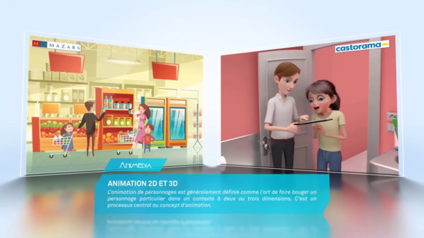 Vitrine des productions graphiques Animedia